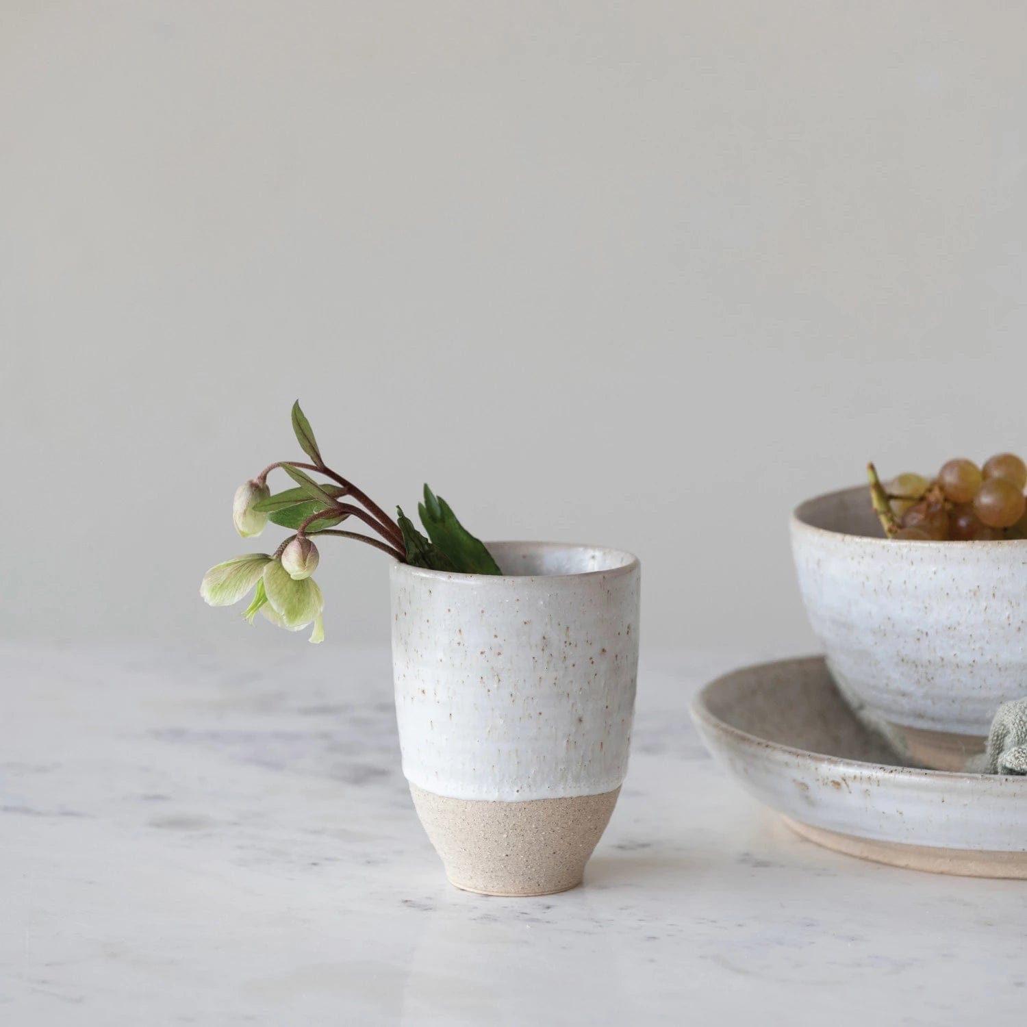 Creative Co-Op Creative Co-op Stoneware Cup - Little Miss Muffin Children & Home