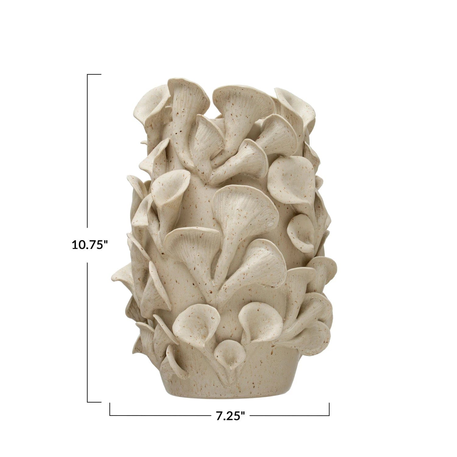 Creative Co-Op Creative Co-op Handmade Stoneware Organic Sculpted Vase - Little Miss Muffin Children & Home