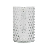 Creative Co-op Hand-Blown Glass Hobnail Pitcher