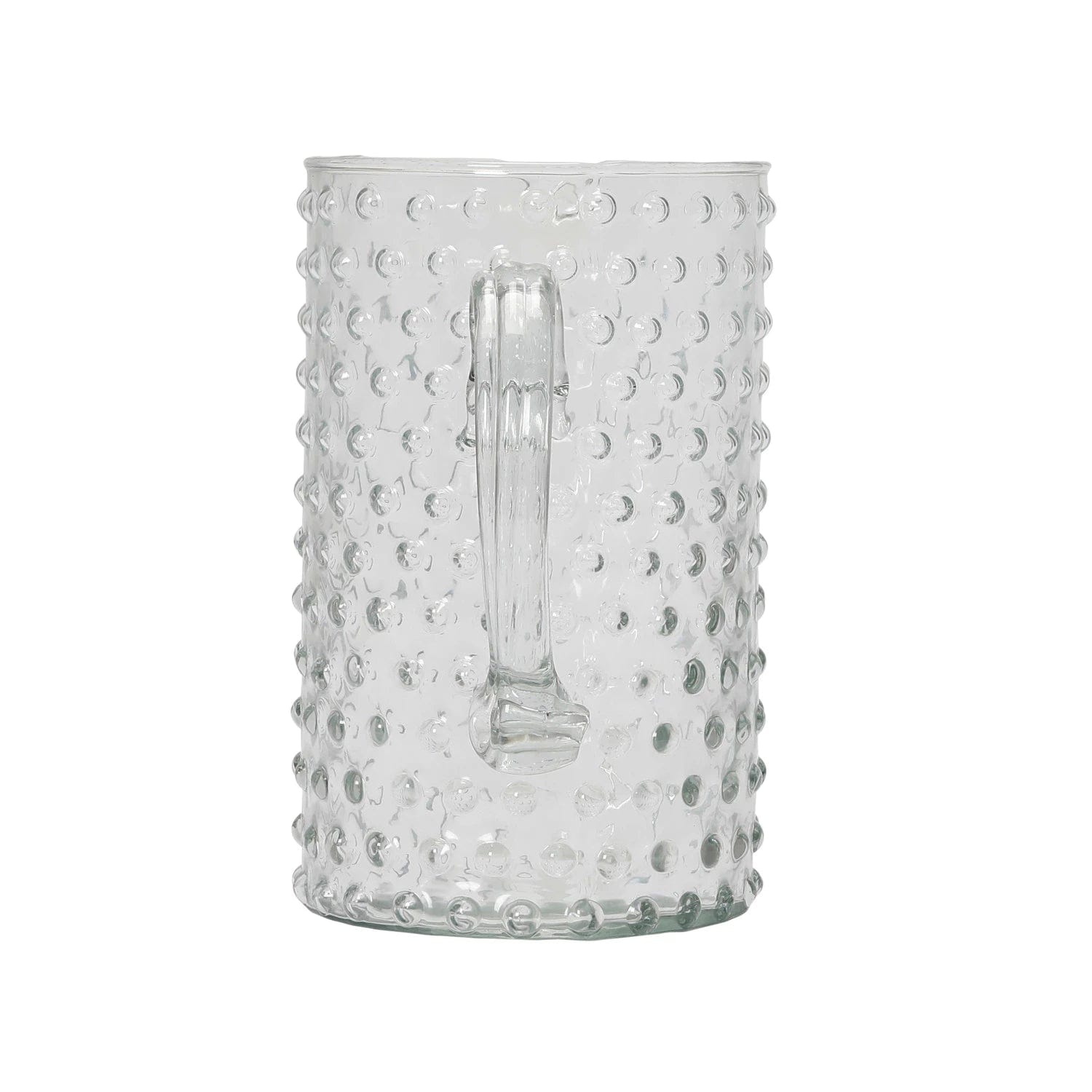 Creative Co-op Creative Co-op Hand-Blown Glass Hobnail Pitcher - Little Miss Muffin Children & Home