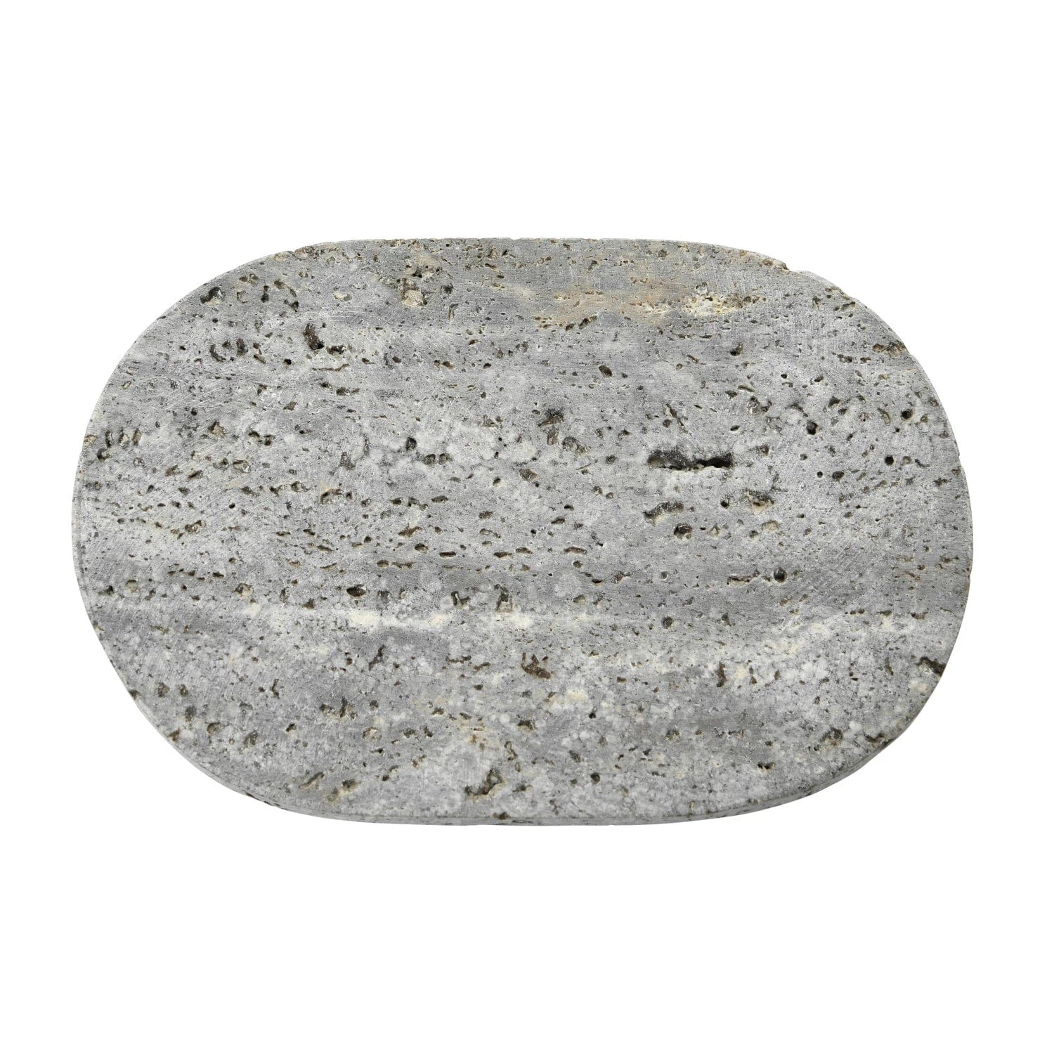 Creative Co-Op Creative Co-op Oval Travertine Soap Dish - Little Miss Muffin Children & Home