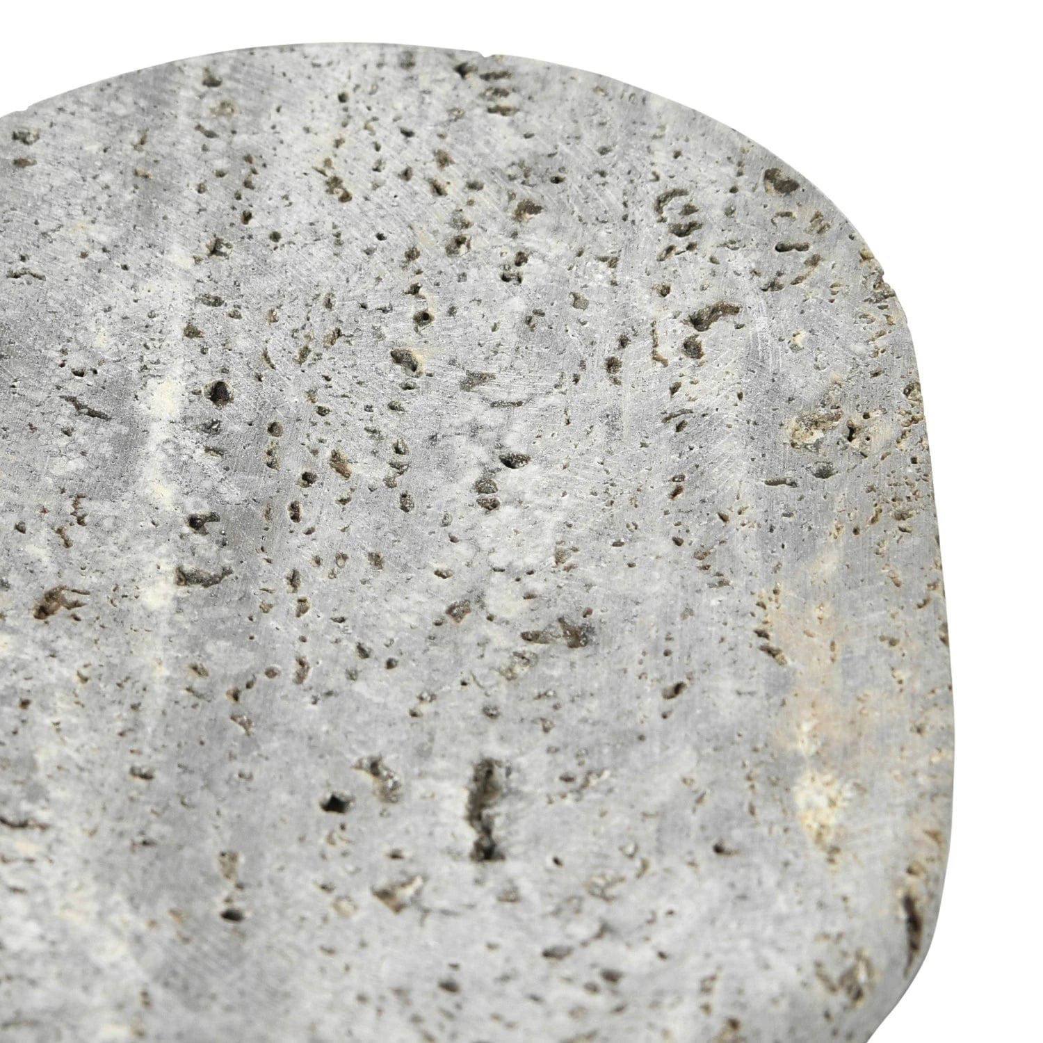 Creative Co-Op Creative Co-op Oval Travertine Soap Dish - Little Miss Muffin Children & Home