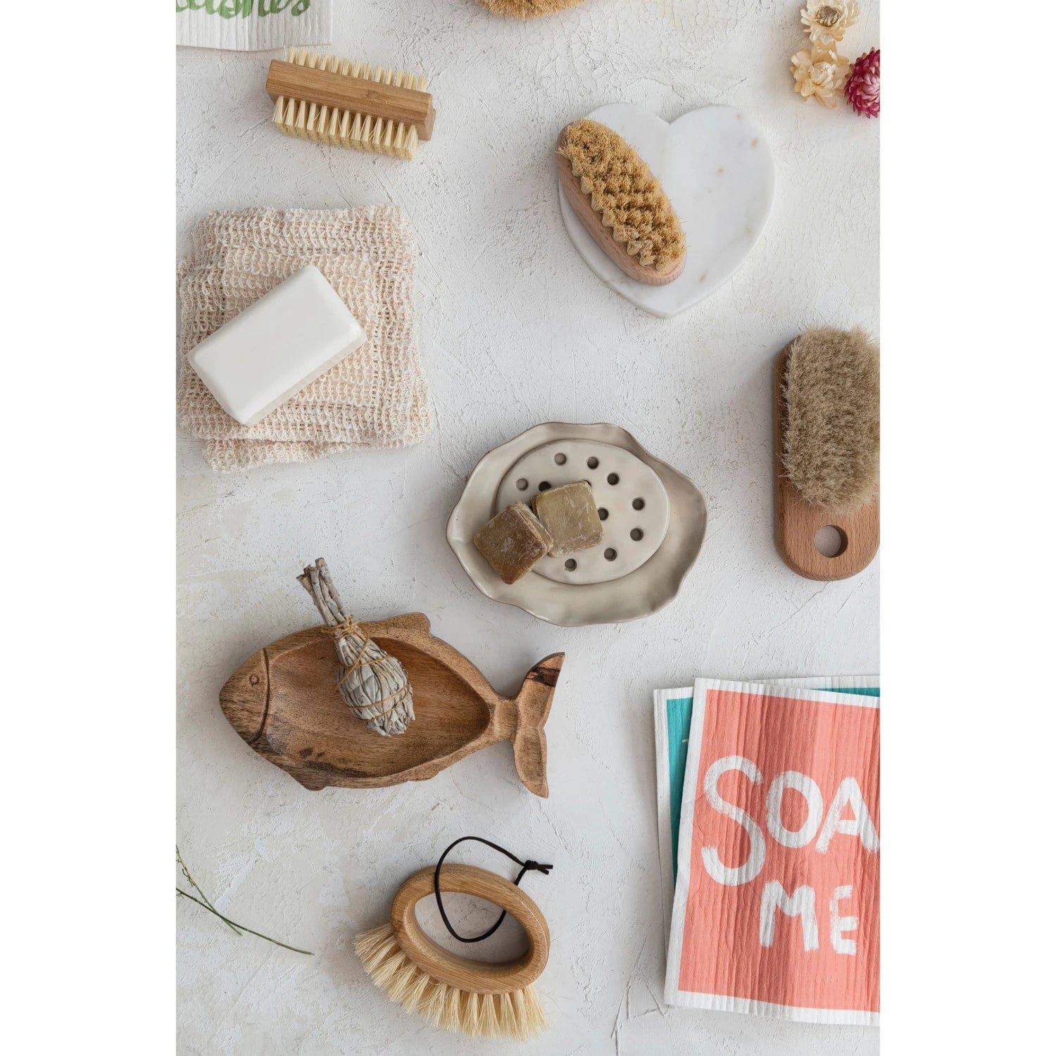 Creative Co-Op Creative Co-op Hand-Carved Mango Wood Fish Shaped Dish - Little Miss Muffin Children & Home