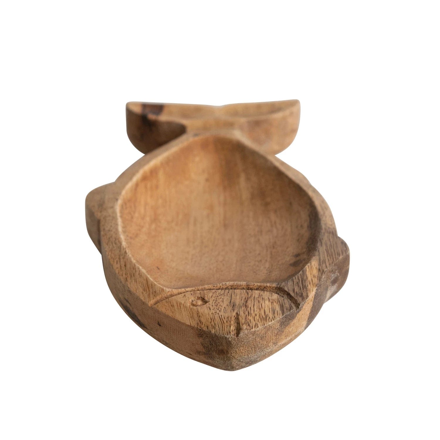 Creative Co-Op Creative Co-op Hand-Carved Mango Wood Fish Shaped Dish - Little Miss Muffin Children & Home