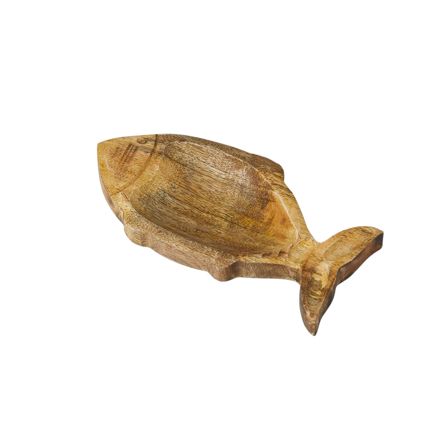Creative Co-Op Creative Co-op Hand-Carved Mango Wood Fish Shaped Dish - Little Miss Muffin Children & Home