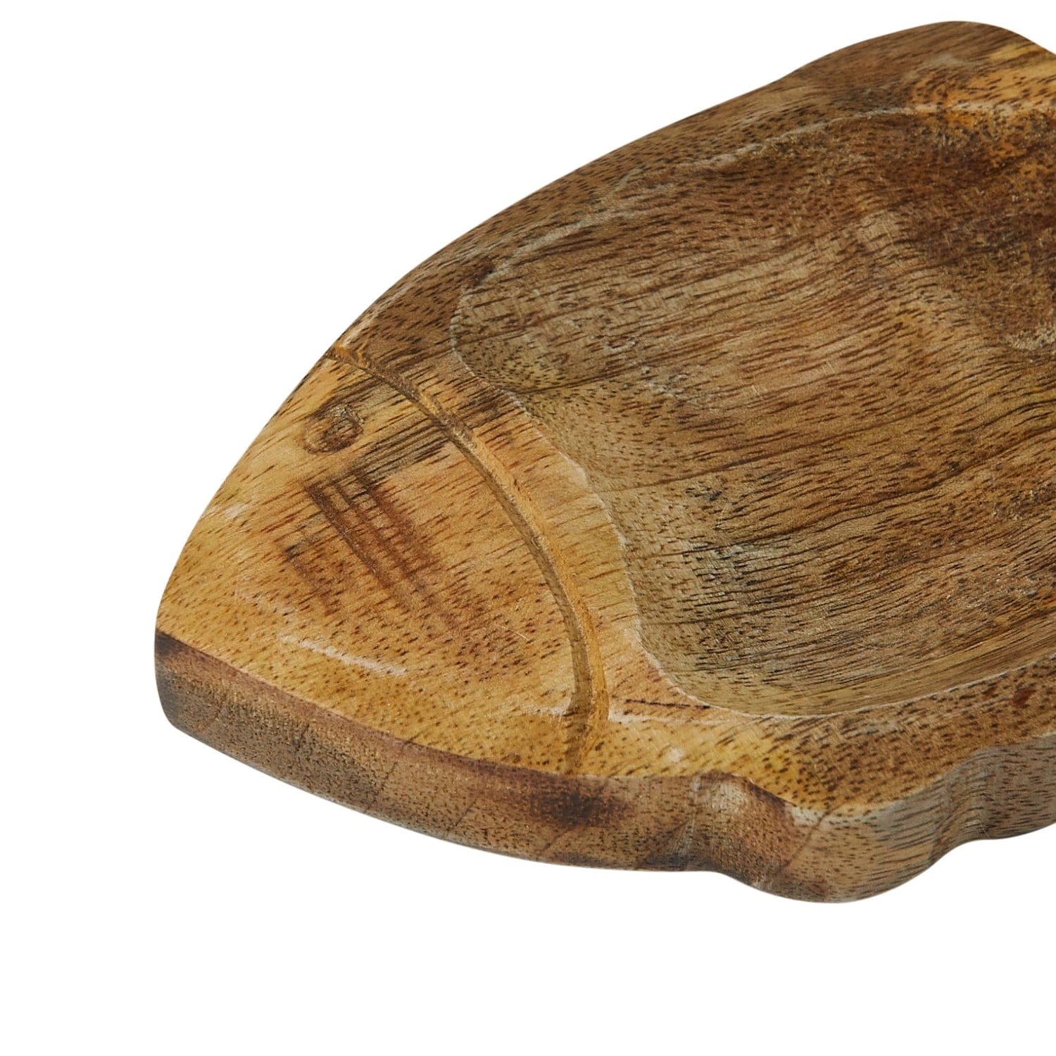 Creative Co-Op Creative Co-op Hand-Carved Mango Wood Fish Shaped Dish - Little Miss Muffin Children & Home