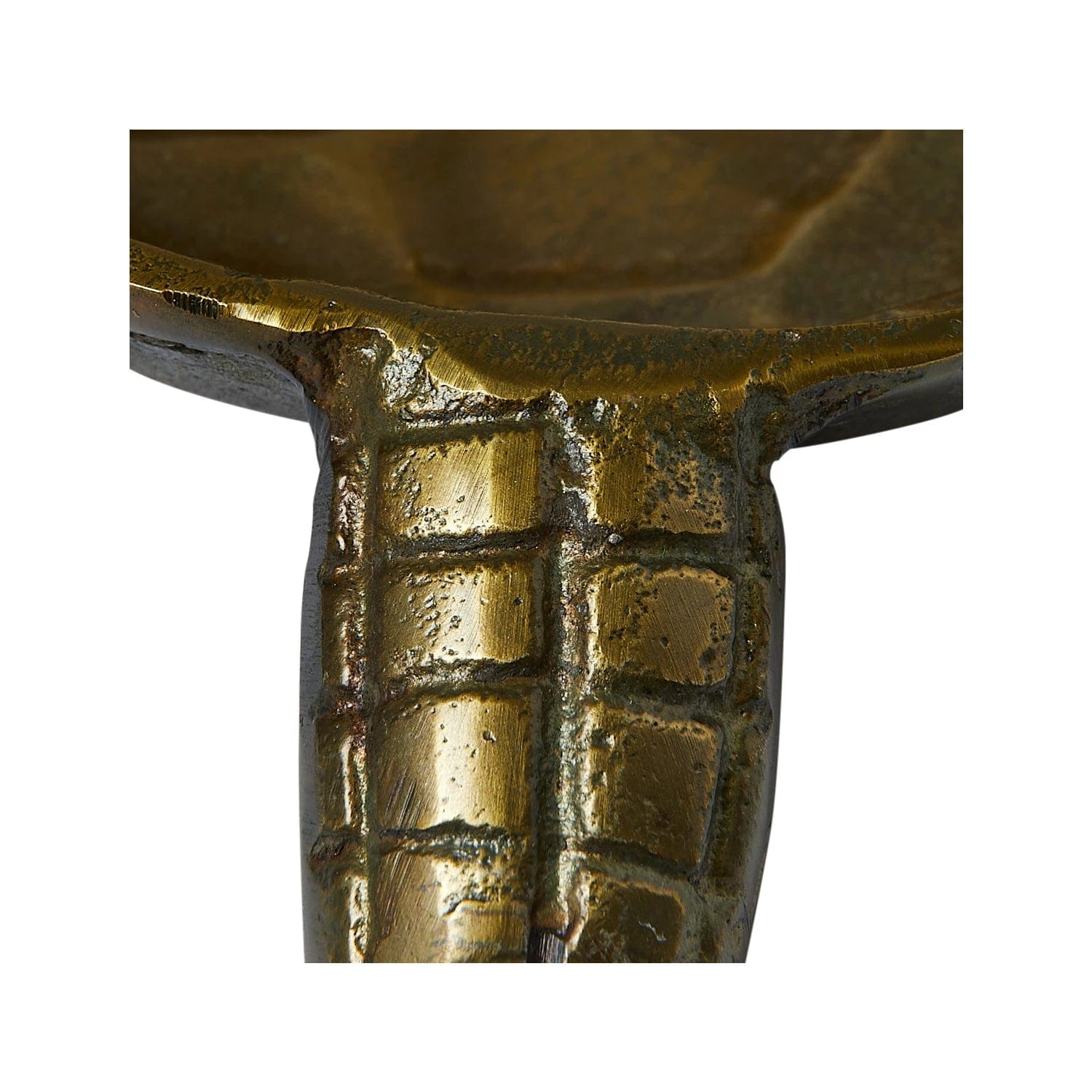 Creative Co-Op Creative Co-op Cast Aluminum Tortoise Dish, Antique Brass Finish - Little Miss Muffin Children & Home