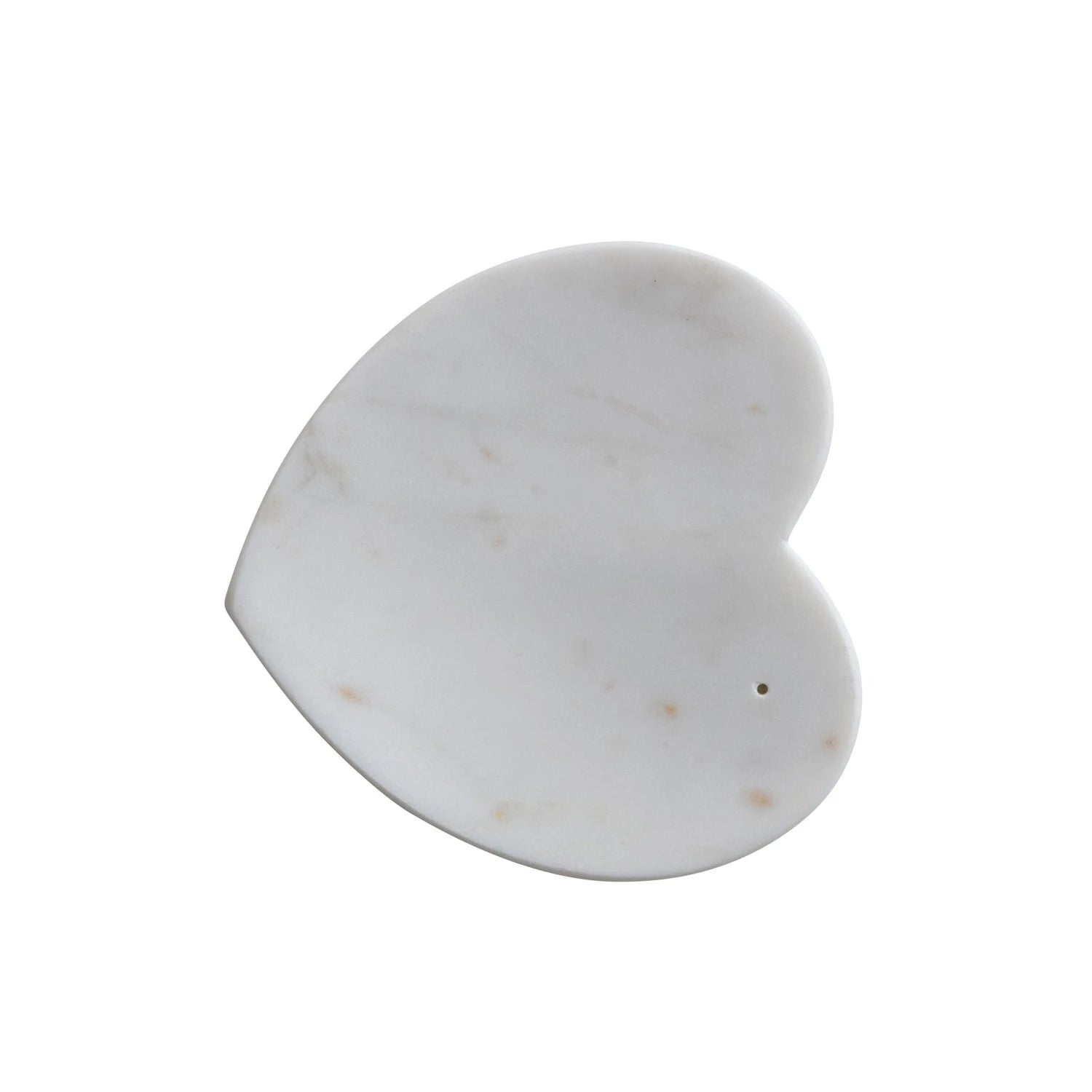 Creative Co-Op Creative Co-op Marble Heart Shaped Dish - Little Miss Muffin Children & Home