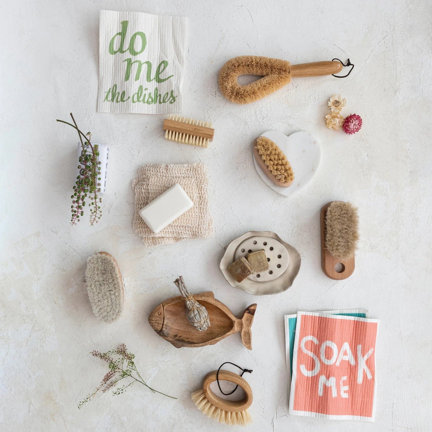 Creative Co-Op Creative Co-op Stoneware Soap Dish with Removable Tray - Little Miss Muffin Children & Home