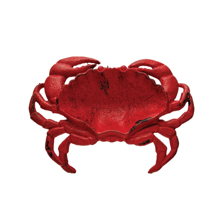 Creative Co-Op Creative Co-op Decorative Cast Iron Crab Shaped Dish - Little Miss Muffin Children & Home