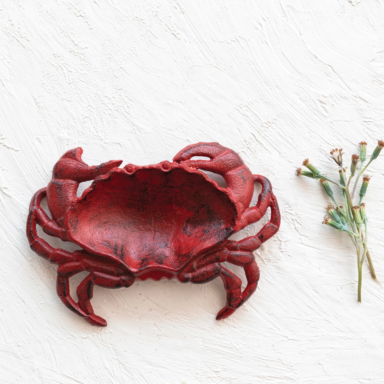 Creative Co-Op Creative Co-op Decorative Cast Iron Crab Shaped Dish - Little Miss Muffin Children & Home