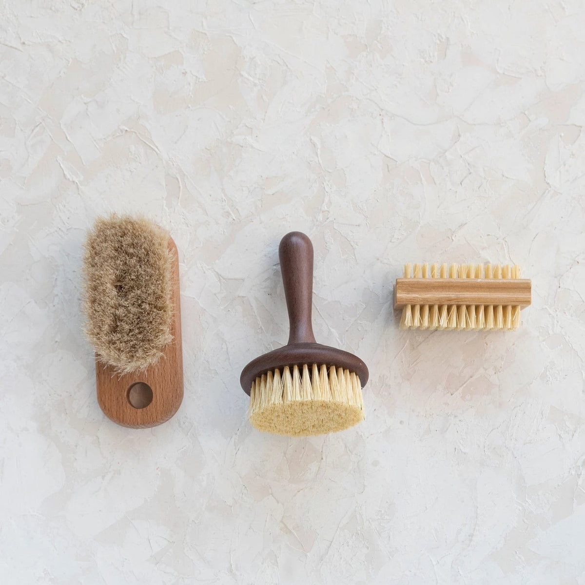 Creative Co-Op Creative Co-op Beech Wood & Sisal Brush - Little Miss Muffin Children & Home