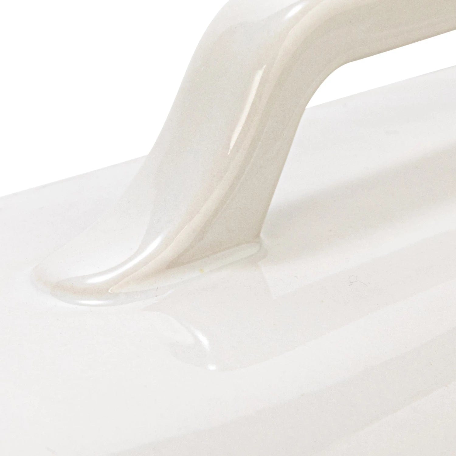 Creative Co-op Creative Co-op 2 Quart Debossed Stoneware Baking Dish with Lid, Matte White Finish - Little Miss Muffin Children & Home