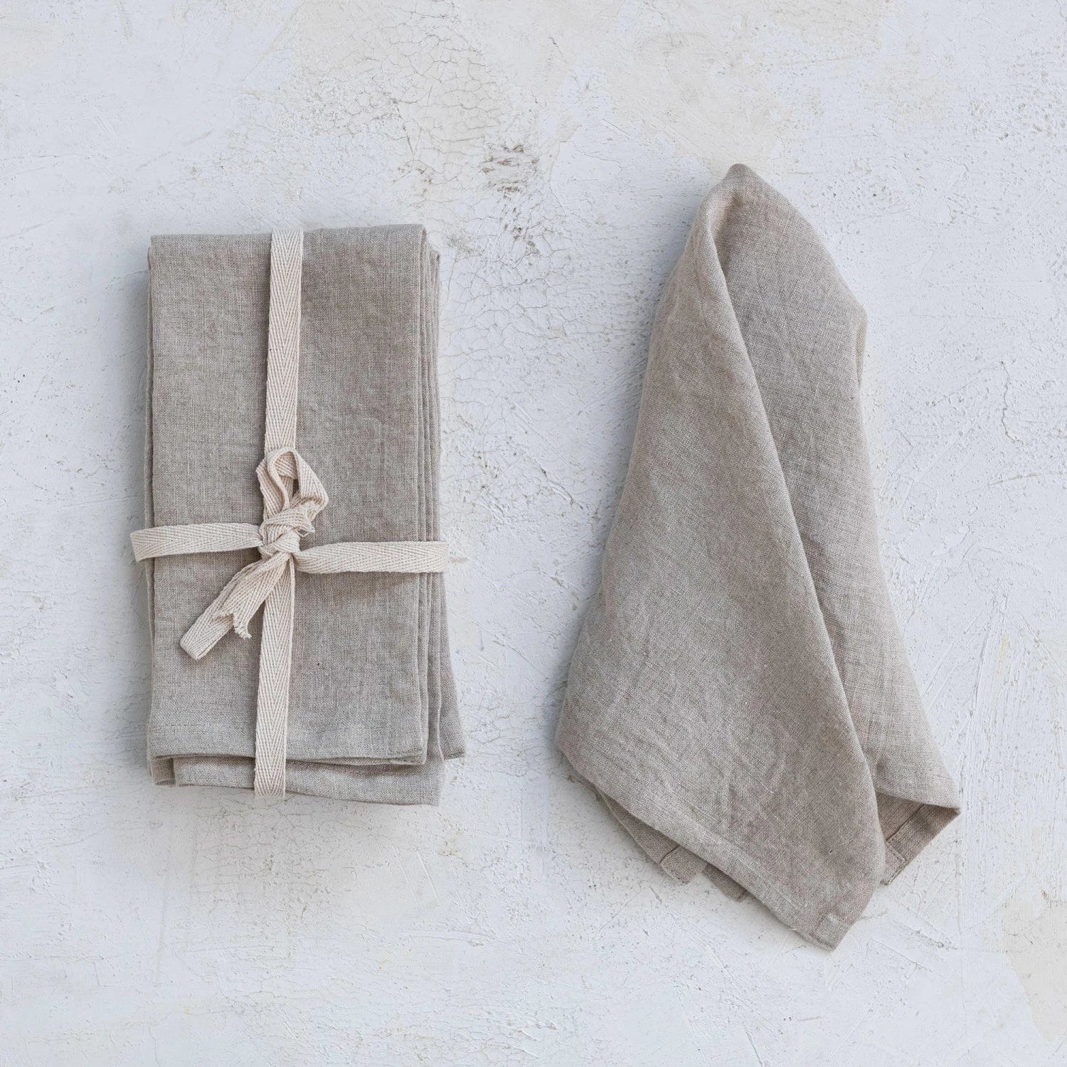 Creative Co-Op Creative Co-op 18" Square Stonewashed Linen Napkins - Little Miss Muffin Children & Home