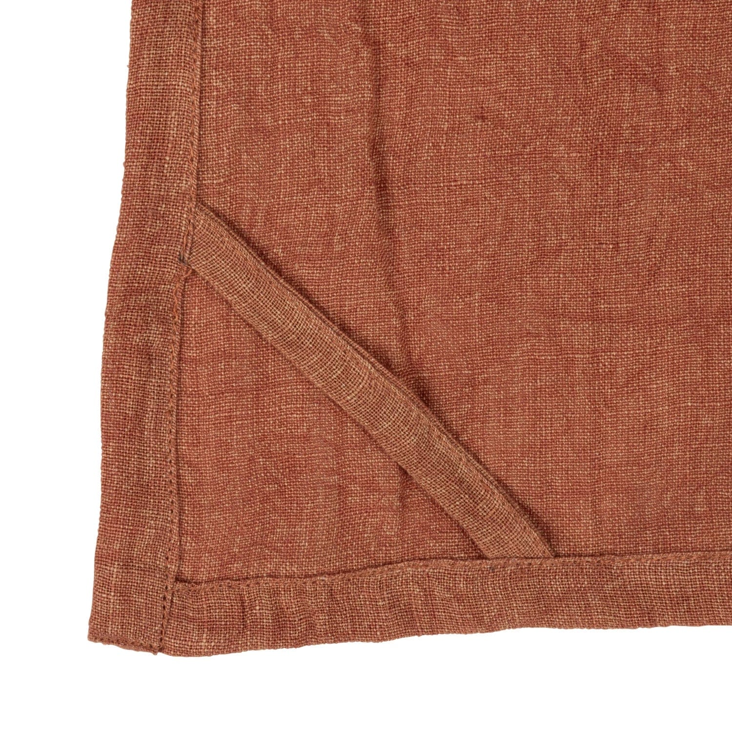 Creative Co-op Creative Co-op 36"L x 20"W Oversized Stonewashed Linen Tea Towel in Rust - Little Miss Muffin Children & Home