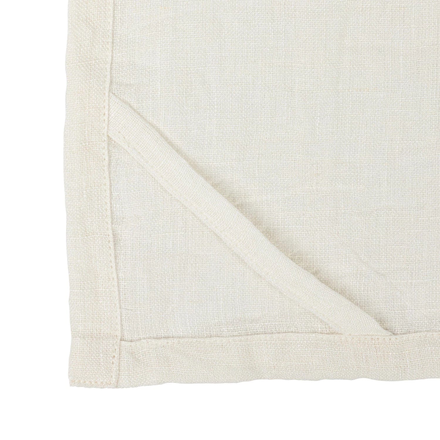 Creative Co-op Creative Co-op 36"L x 20"W Oversized Stonewashed Linen Tea Towel in Ivory - Little Miss Muffin Children & Home