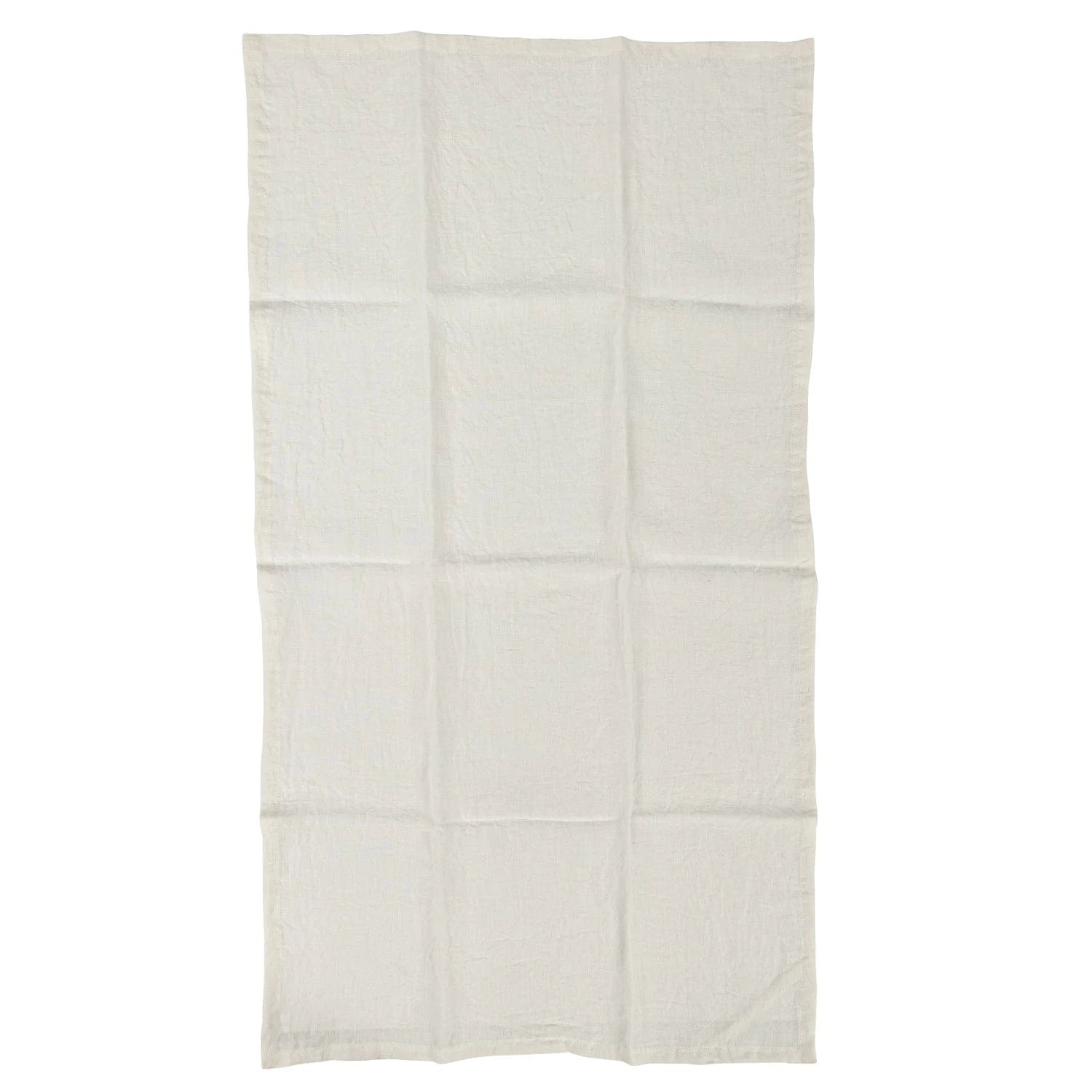 Creative Co-op Creative Co-op 36"L x 20"W Oversized Stonewashed Linen Tea Towel in Ivory - Little Miss Muffin Children & Home