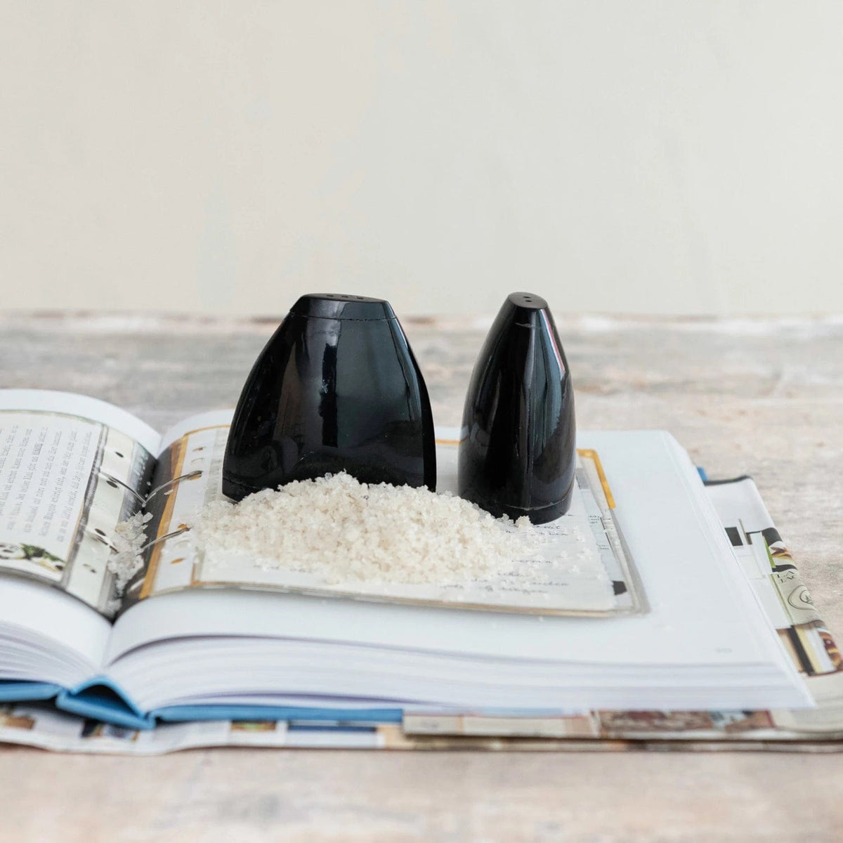 Creative Co-Op Creative Co-op Natural Horn Salt & Pepper Shakers - Little Miss Muffin Children & Home