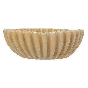 Creative Co-Op Creative Co-op Decorative Resin Pleated Bowl - Little Miss Muffin Children & Home