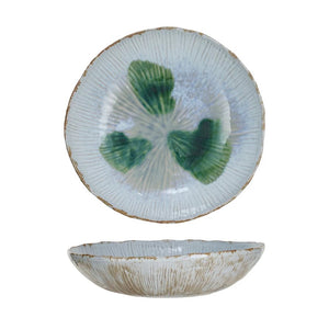 Creative Co-Op Creative Co-op Stoneware Bowl, Reactive Crackle Glaze - Little Miss Muffin Children & Home