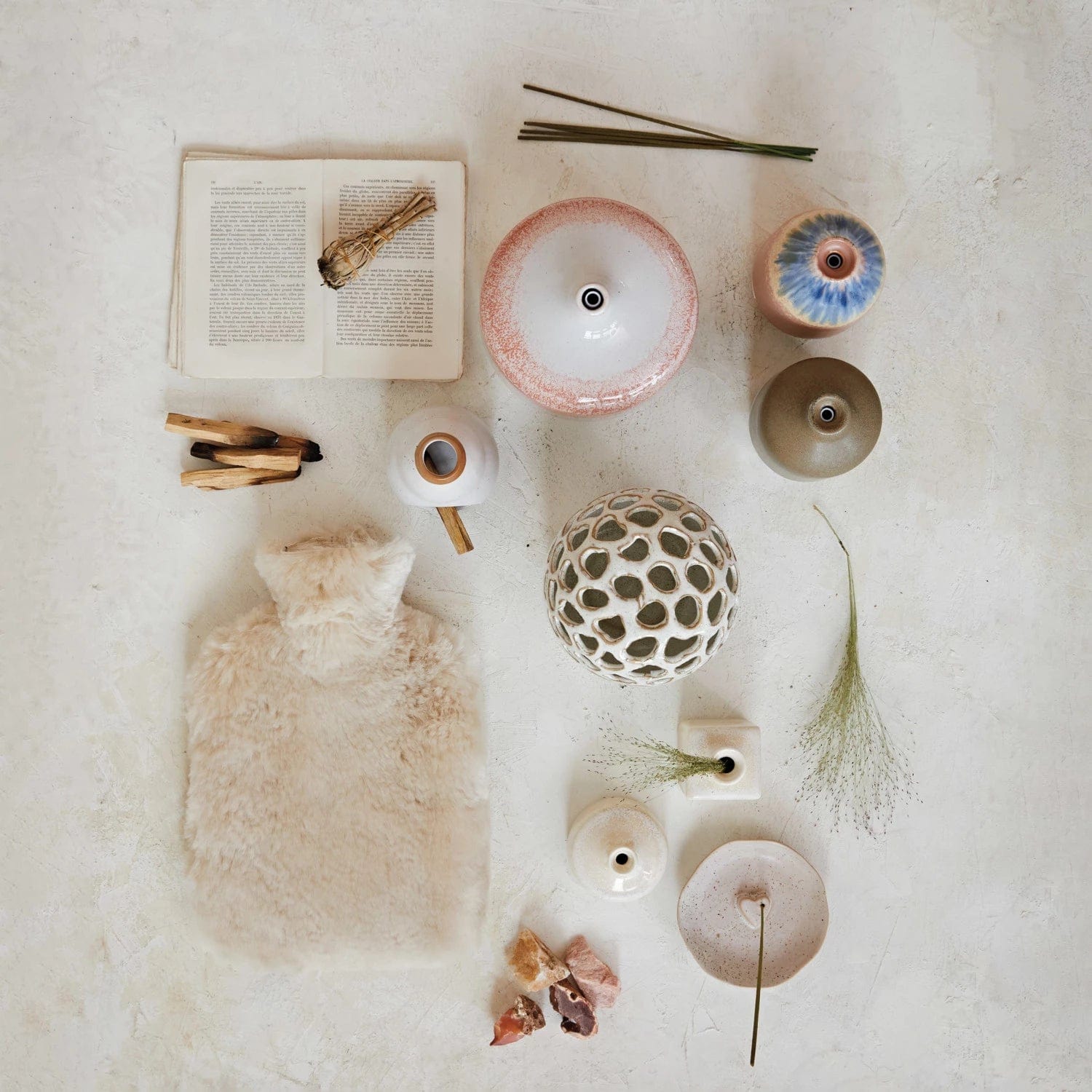 Creative Co-Op Creative Co-op 14 oz. Stoneware Oil Diffuser - Little Miss Muffin Children & Home