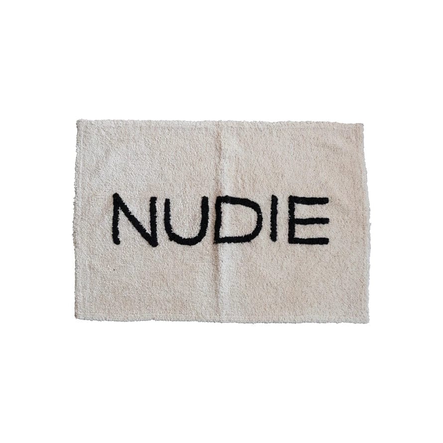 Creative Co-Op Cotton Tufted Bath Mat - Thumbnail 2