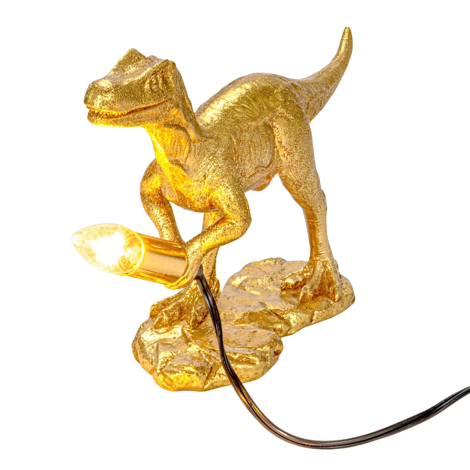 Creative Co-Op Creative Co-op Resin Dinosaur Table Lamp with Inline Switch - Little Miss Muffin Children & Home