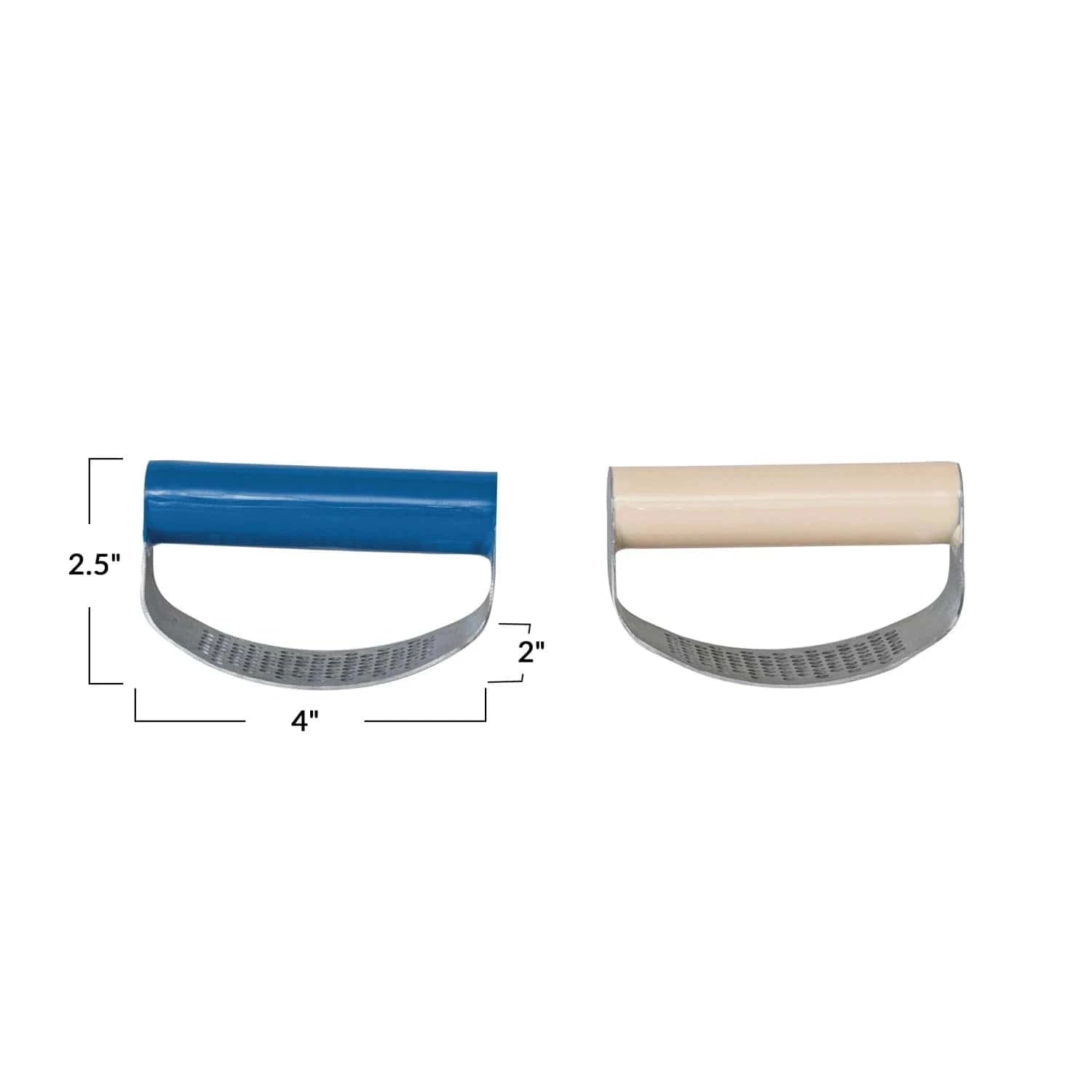 Creative Co-op Stainless Steel Garlic Press with Enameled Handle, 2 Colors - Little Miss Muffin Children & Home