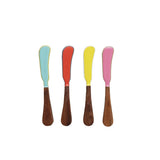 Creative Co-op Handmade Enameled Canape Knife, Available in 4 Colors