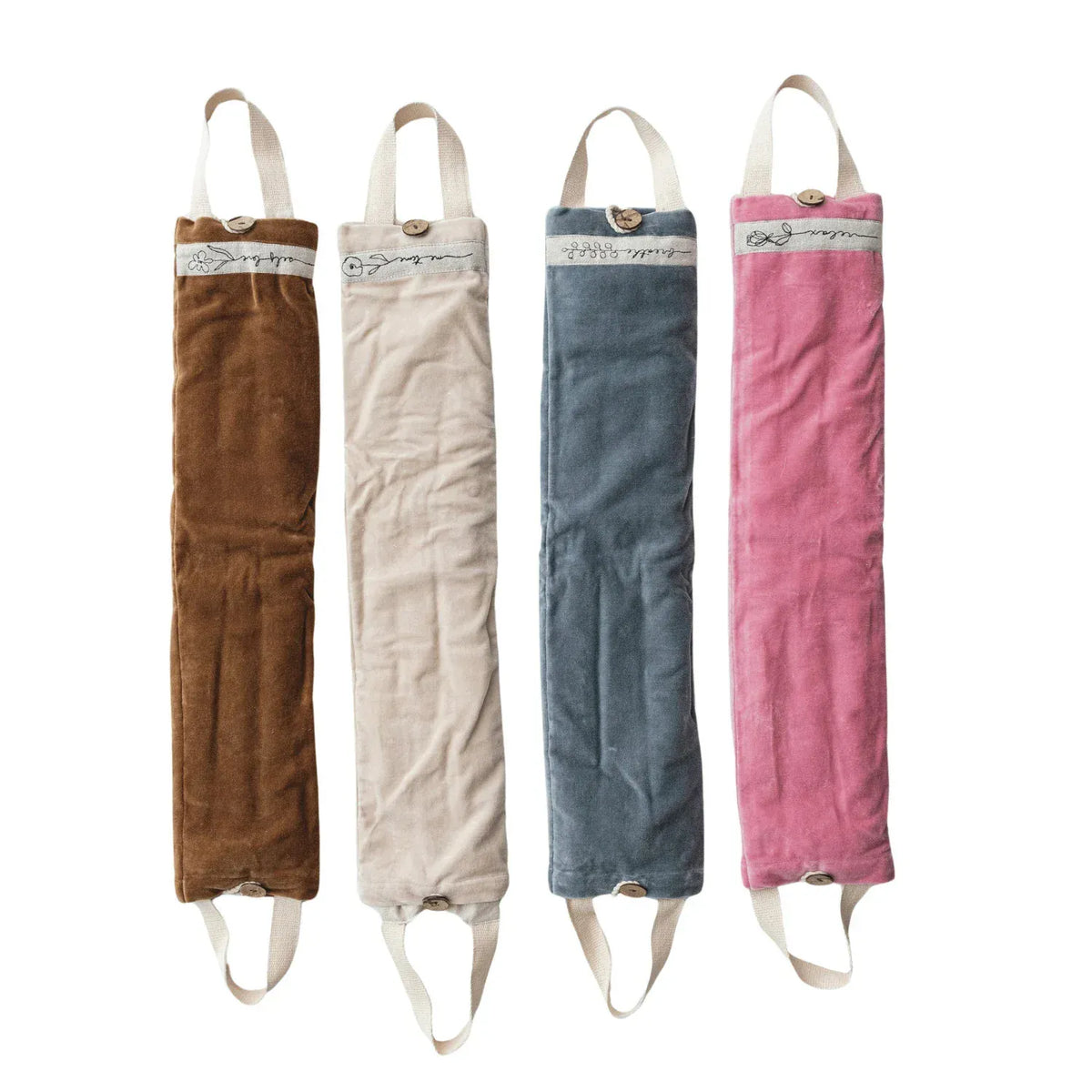 Microwaveable Hot/Cold Neck Wrap Filled with Lentils & Lavender, 4 Available Styles