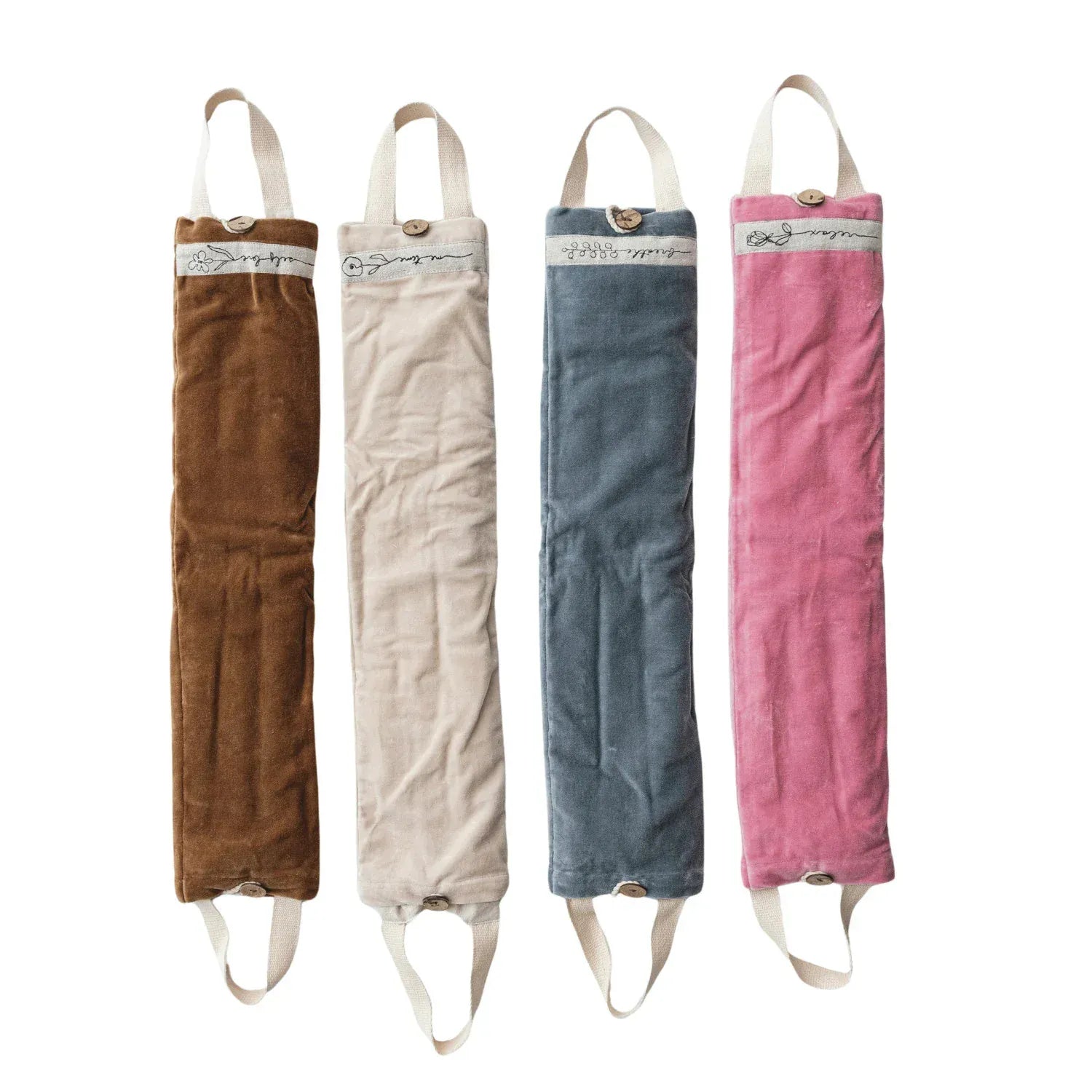 Microwaveable Hot/Cold Neck Wrap Filled with Lentils & Lavender, 4 Available Styles