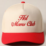 Fashion City Hot Moms Club Trucker Baseball Cap, Red