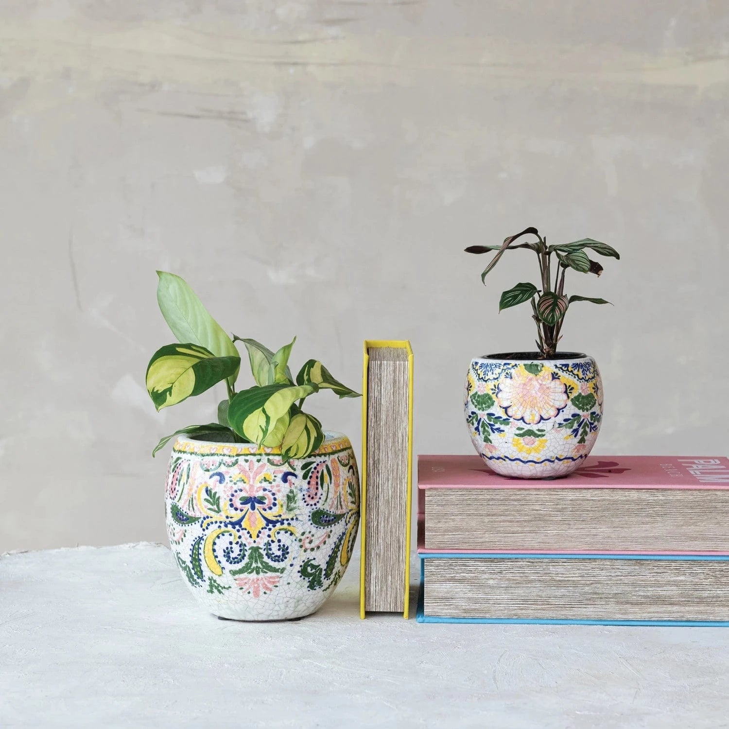 floral garden planter