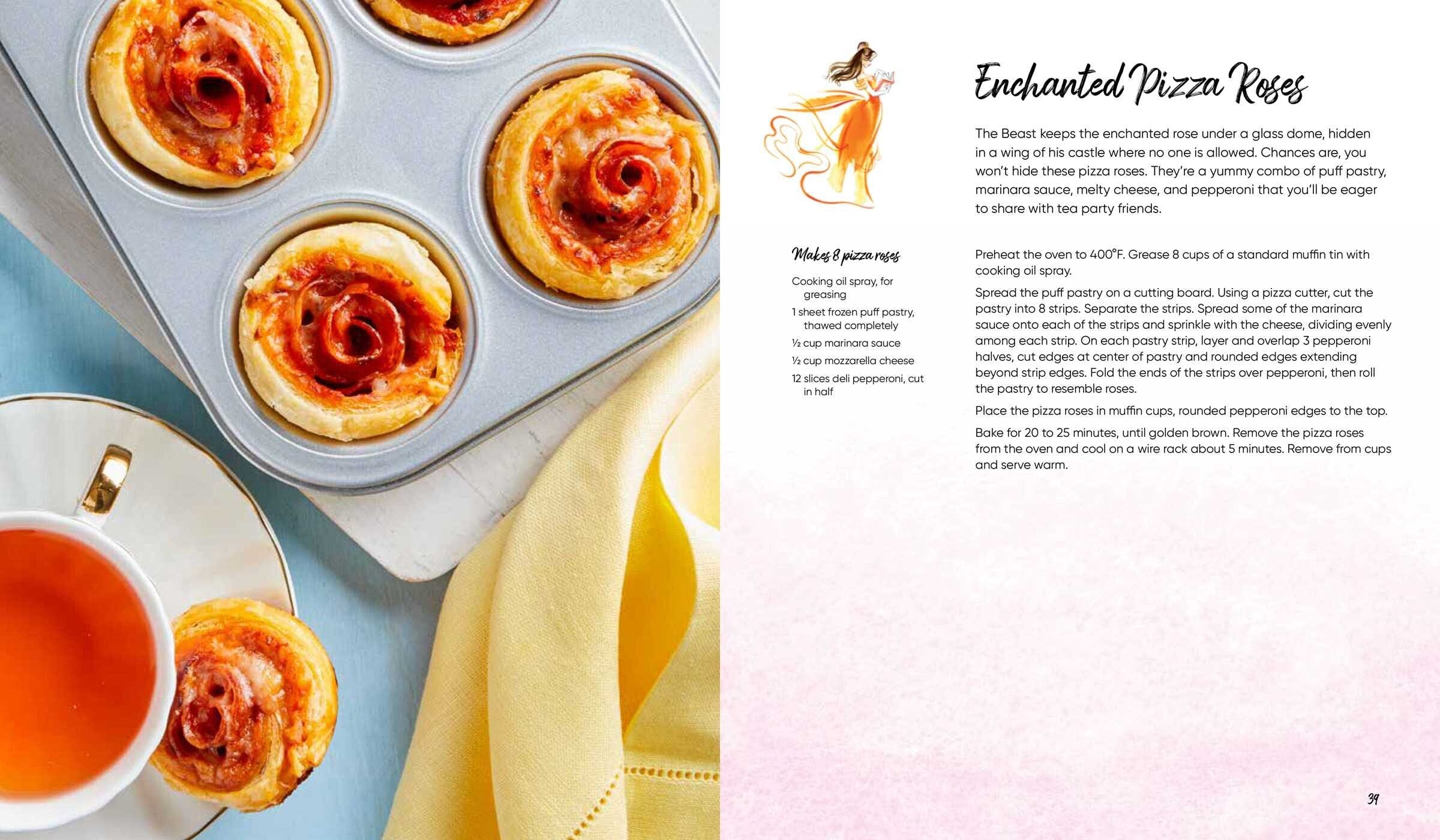 Simon & Schuster Disney Princess Tea Parties Cookbook - Little Miss Muffin Children & Home