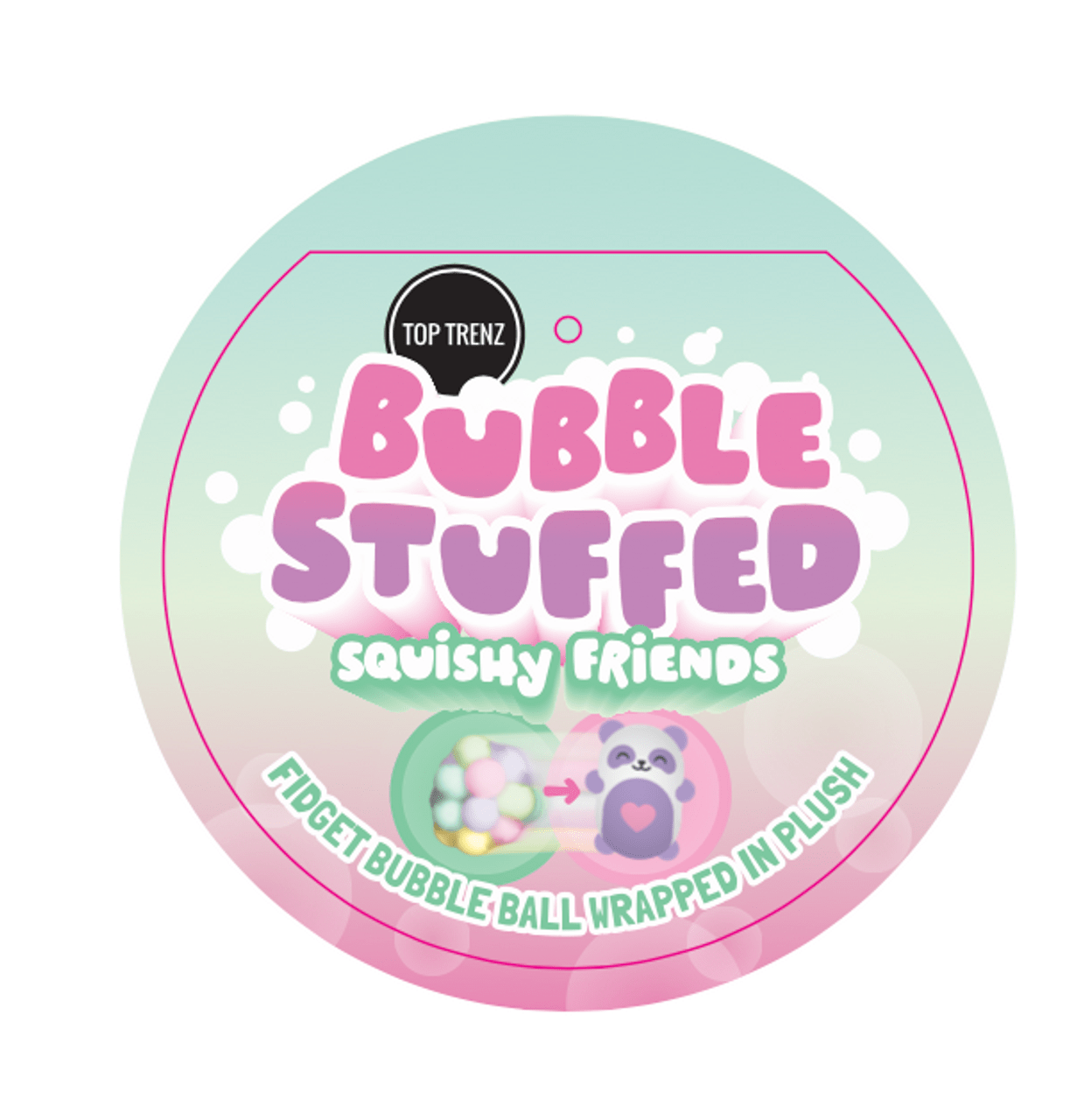 Top Trenz Top Trenz Bubble Stuffed Squishy Friends - Little Miss Muffin Children & Home