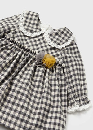 Mayoral Usa Inc Mayoral Gingham Dress with Bloomers for Baby Girl - Little Miss Muffin Children & Home