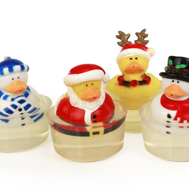 holiday christmas duck soap