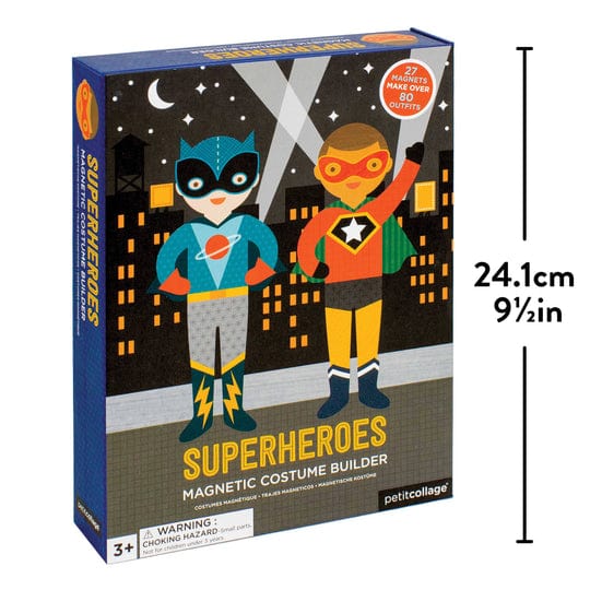 Hachette Book Group Superheroes Magnetic Dress Up Play Set - Little Miss Muffin Children & Home
