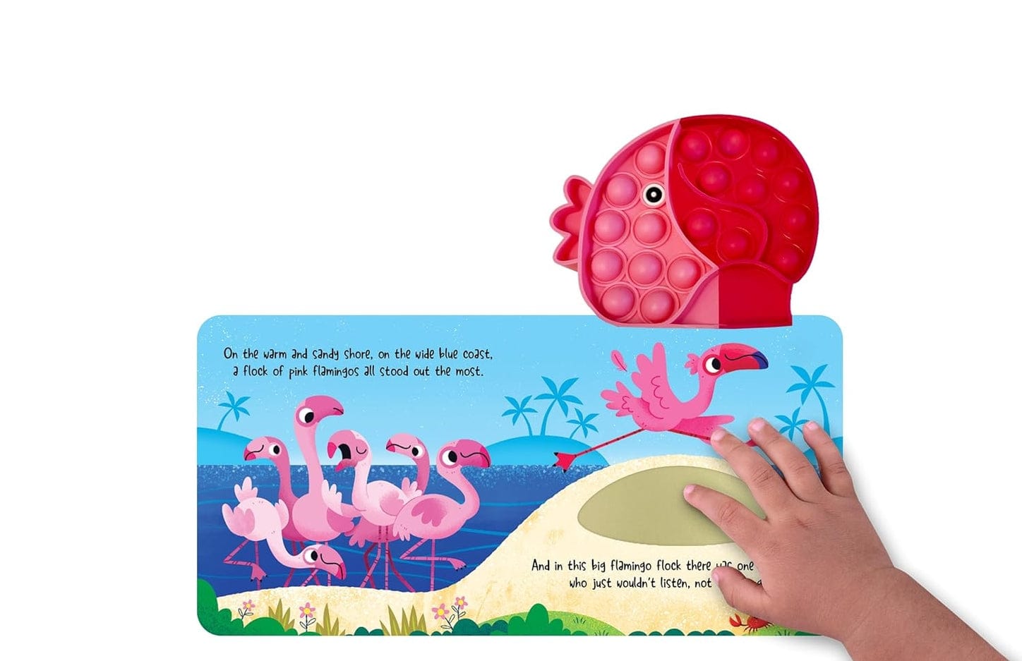 Little Hippo Books Little Flamingo - Your Sensory Fidget Friend - Little Miss Muffin Children & Home