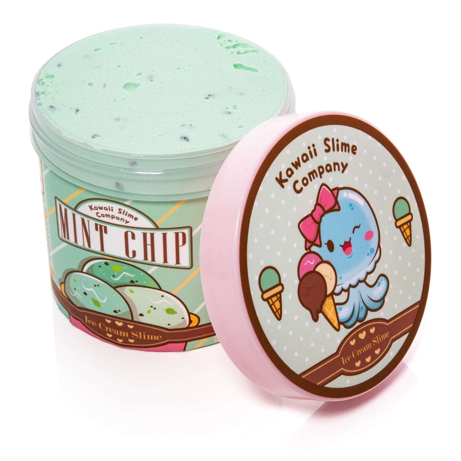Kawaii Slime Company Kawaii Slime Company Mint Chip Scented Ice Cream Pint Slime - Little Miss Muffin Children & Home