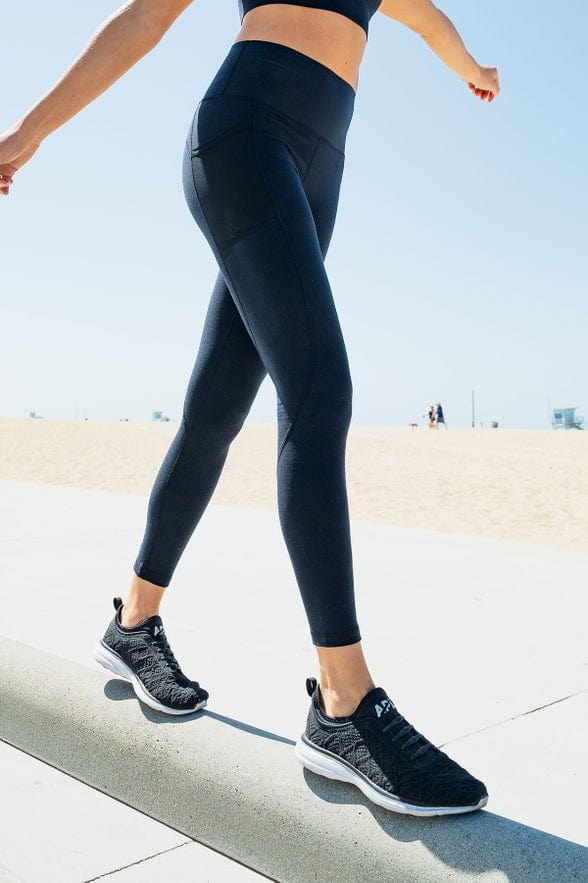 Mono B Mono B Contour Band Essential Highwaist Leggings - Little Miss Muffin Children & Home