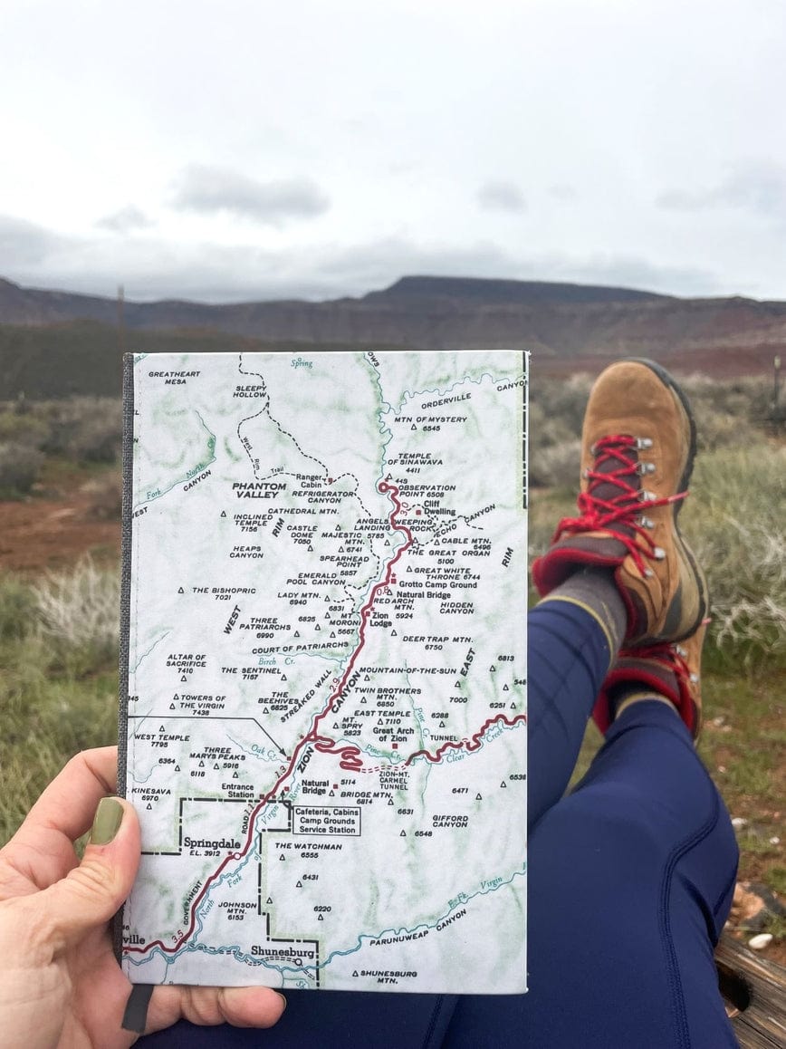 Daisy Mae Designs Daisy Mae Designs New Orleans Louisiana Map Travel Journal Notebook - Little Miss Muffin Children & Home