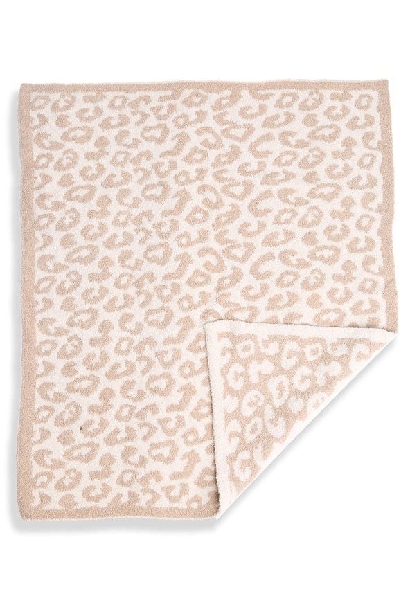 Fashion City Leopard Print Luxury Soft Throw Blanket - Little Miss Muffin Children & Home