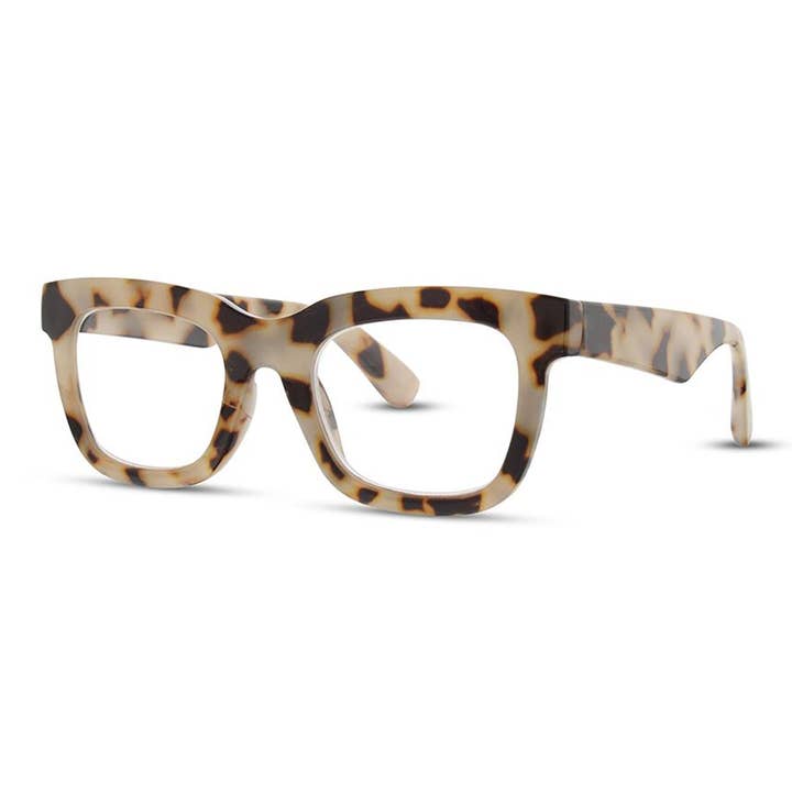 Stella Bone Tortoise Blue Light Blocking Readers