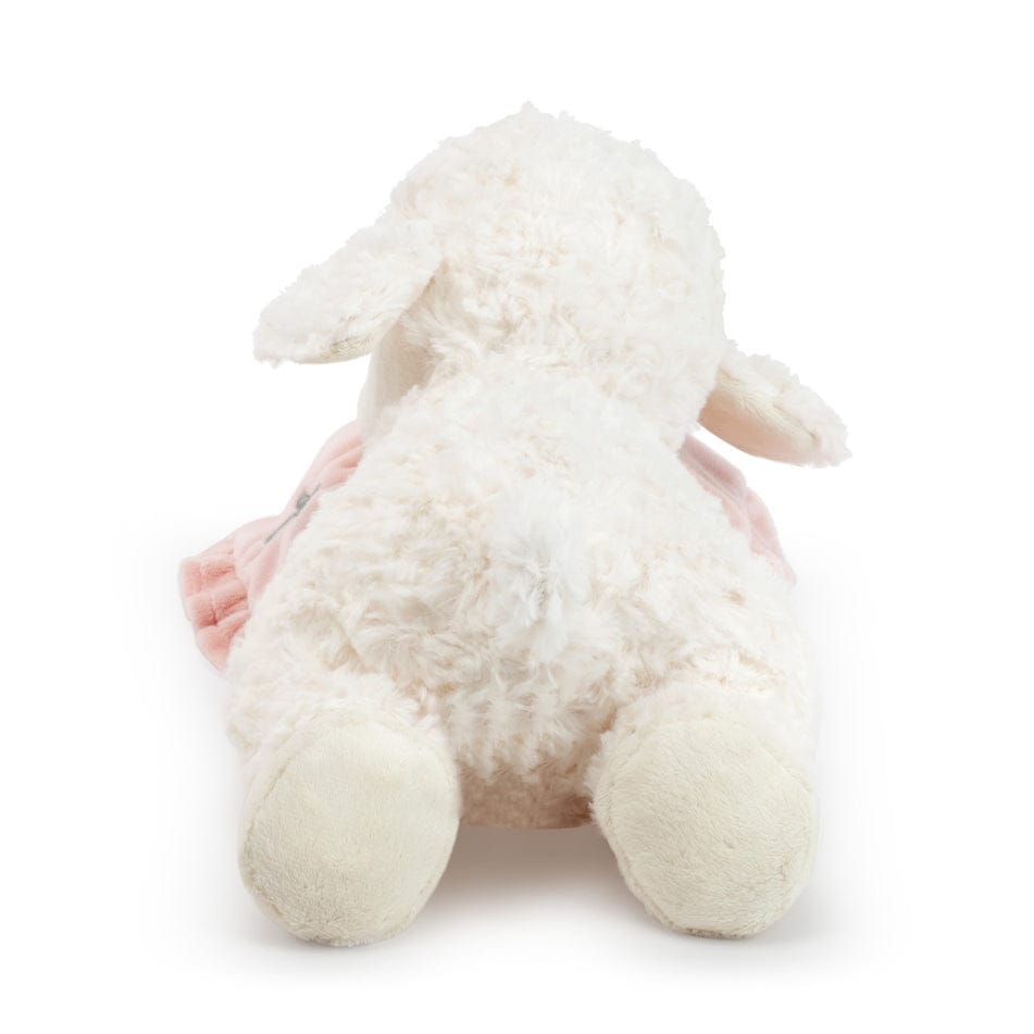 Pink Goodnight Prayer Mechanical Lamb