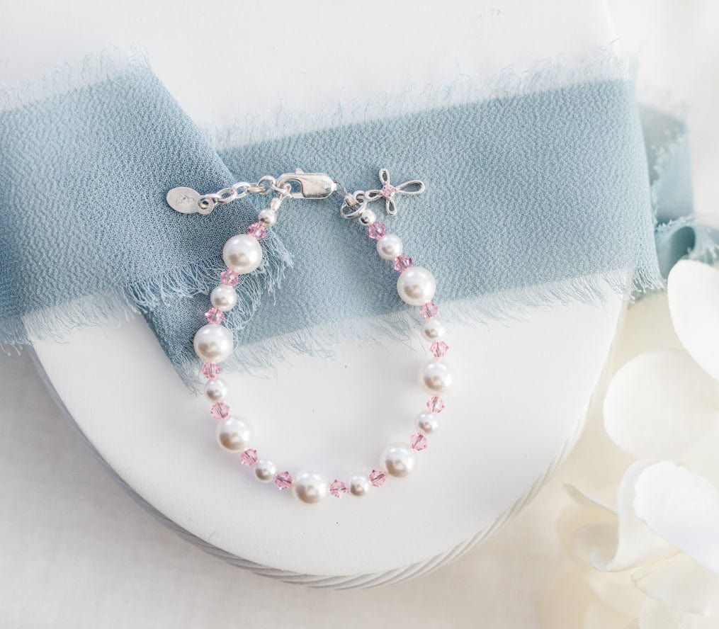 Cherished Moments Sterling Silver Cross Bracelet - Little Miss Muffin Children & Home