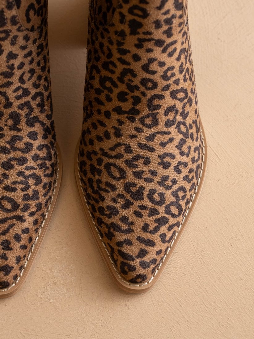 Oasis Society The Vienna Bootie in Leopard - Little Miss Muffin Children & Home
