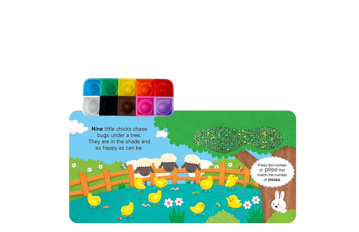 Little Hippo Books Farm Counting - Sensory Fidget Toy - Little Miss Muffin Children & Home
