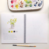 Emily Lex Studio Emily Lex Studio Flowers Watercolor Workbook - Little Miss Muffin Children & Home