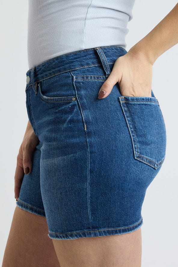 YMI Jeans YMI Premium Stretch Basic Short, Dark Wash - Little Miss Muffin Children & Home